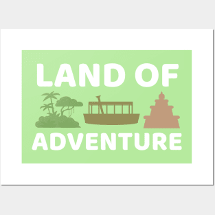 Land of Adventure Posters and Art